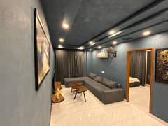 One Bed Furnished Apartment On Rent Sec D
