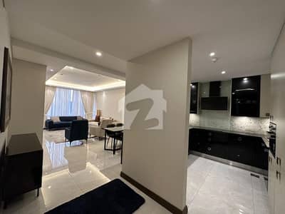 1 Bed Apartment For Rent In Oyster Courtyard MM ALAM Road Gulberg Lahore