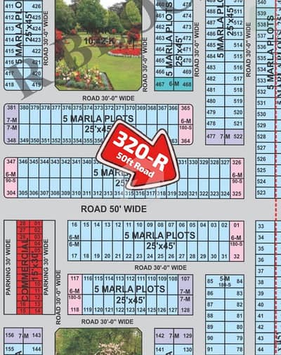 50ft Road, 5marla Plot For Sale