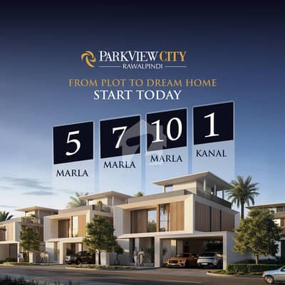 Plots on Installments in Park view City Islamabad