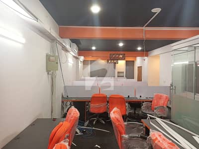Fully Furnished Office For Rent in Bukhari Commercial