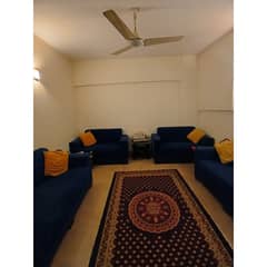 CORNER MASTERPIECE: EXECUTIVE 2-BEDROOM BUNGALOW-FACING APARTMENT FOR RENT IN SEHAR COMMERCIAL, DHA PHASE 7