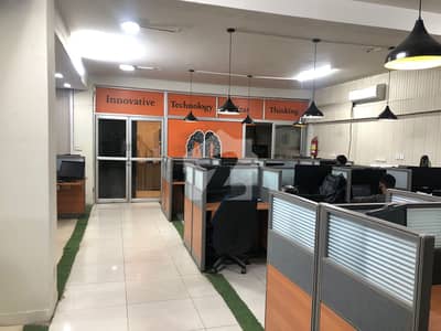Furnished Office Floor For Rent In Model Town, Lahore 11 Marla