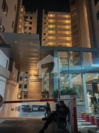 2 Bed DD Flat For Sale in Goldline Residency Gulistan E Jauhar Block 16A