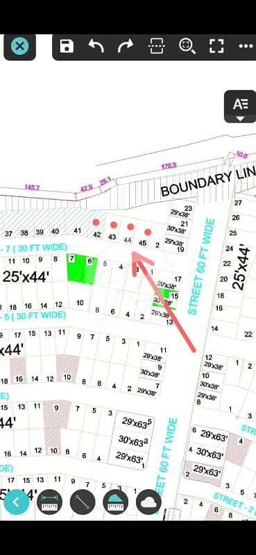 Block G street 7 4marla plots available for sale