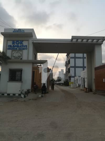 Corner 120 Sq Yd Plot ROK Society Scheme 33 Karachi