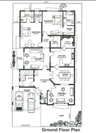 10 Marla Plot For Sale In Garden Town