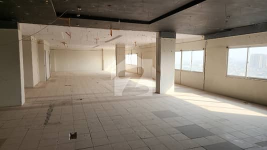 3000 Sq Ft Empty Hall OFFICE Is Available At Main Shahra E Faisal 24/7 Building