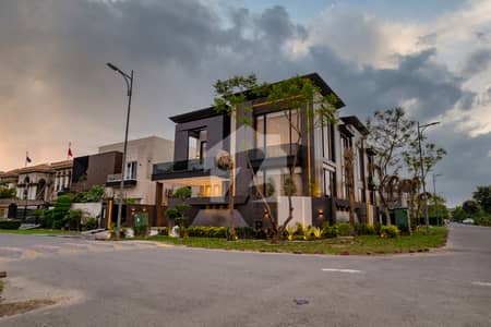 1-Kanal Corner Furnished Modern Villa For Sale In DHA Lahore