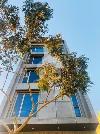 Luxury 100 Square Yard Building Office Available For Rent 1050 Sqft With Lift 1st Floor With Attached Washroom Plus Kitchen Huge Balcony Tile Flooring Stand By Generator 24/7 Chuki Daar Main Khy Shaheen & Zulfiqar Avenue Between DHA Phase 8 Al Murtaza Com