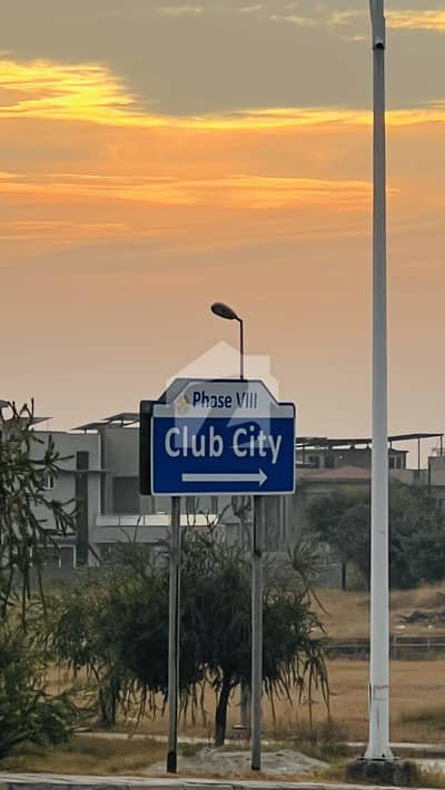 1 Kanal Plots for Sale Club City, Street 11, Bahria Town Phase 8