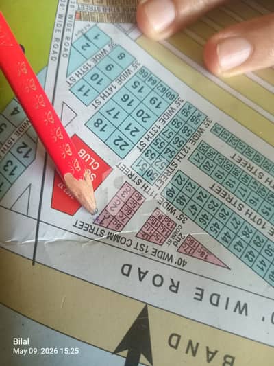 CORNER COMMERCIAL PLOT FOR SALE IN 7 EXT