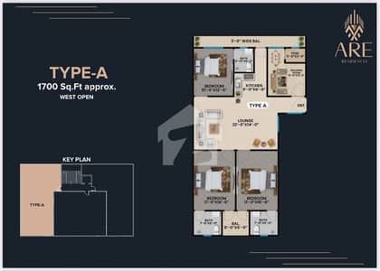 Fresh Booking 3 Bed DD Flat In Bukhari Commercial