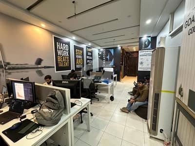 Furnished Office Available For Rent At Main Boulevard Gulberg