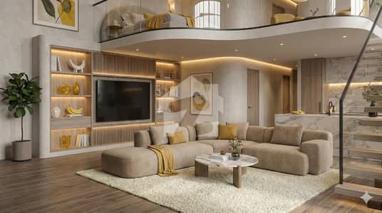 (In Sky Square) With Only 25% Down Payment Get Your Double Heighted Apartment On 2.5 Years Installment