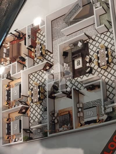 New Brand Flat For Sale Opposite Airport Shah Re Faisal