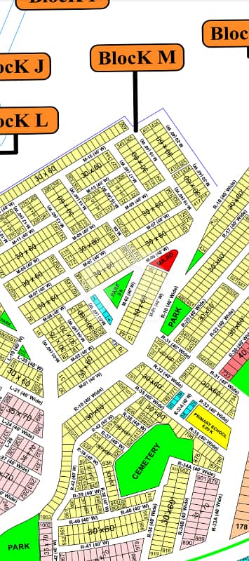 MAIN ROAD 7 Marla DEVLOP plot available for sale