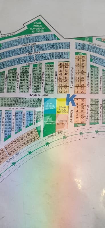 120 Yards West Open 60 Feet Road Block K 120 Yards West Open 60 Feet Road Block K