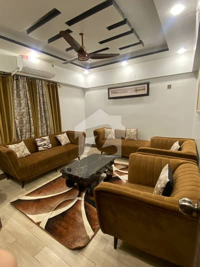 Road-Facing | 1400 Sq Ft Luxury 20th Floor | 3 Spacious Bedrooms With Attached Baths Flat For Sale In North Nazimabad Block F