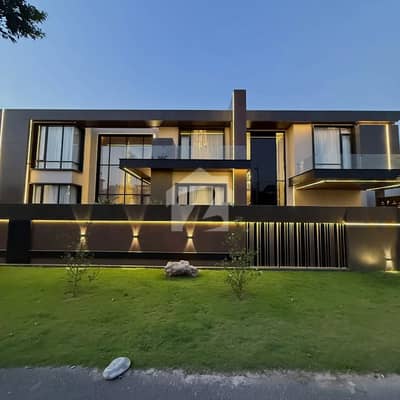 2 Kanal Brand New Luxury Mazhar Munir Design Most Beautiful Fully Furnished Bungalow 2 Servant Quarter In Basement For Sale at Prime Location of DHA Lahore Near To Park Masjid & DHA Raya Fairways Commercial.