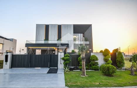 One Kanal Brand New Luxury Ultra-Modern Design Most Beautiful Full Basement Bungalow For Sale At Prime Location Of DHA Lahore Near To Park Masjid & Commercial Market.