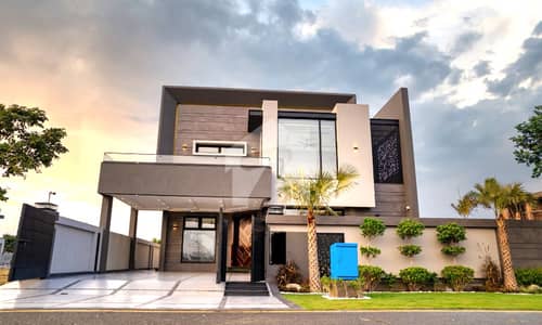One Kanal Brand New Luxury Ultra-Modern Design Most Beautiful Bungalow 2 Servant Quarter In Basement For Sale At Prime Location Of DHA Lahore Near To Park Masjid & DHA Raya Fairways Commercial.