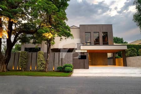 42 Marla Corner Brand New Luxury Ultra Modern Design 7-Bedroom Most Beautiful Triple Glazed Window Full Basement Fully Furnished Home Theater Swimming Pool Bungalow For Sale Near To Park & Commercial Market Furnished By Kit & Kaboodle