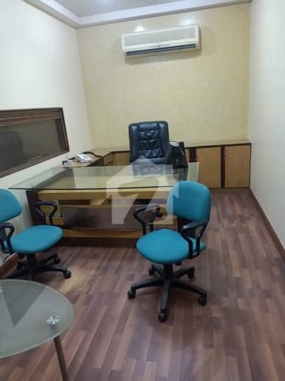 PHASE 2 VIP SEMI FURNISHED OFFICE FOR RENT WITH LIFT WITH EXECUTIVE CHAMBER MEETING ROOM WORK STATION