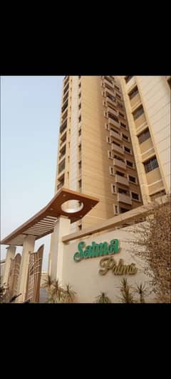 Saima Palm Residency 3 Bed Drawing Dining Apartment Block 11 Gulistan-E-Jauhar