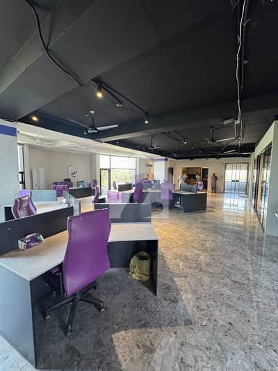 2500Sqf Fully Furnished Office Ready To Move Available For Rent In Gulberg