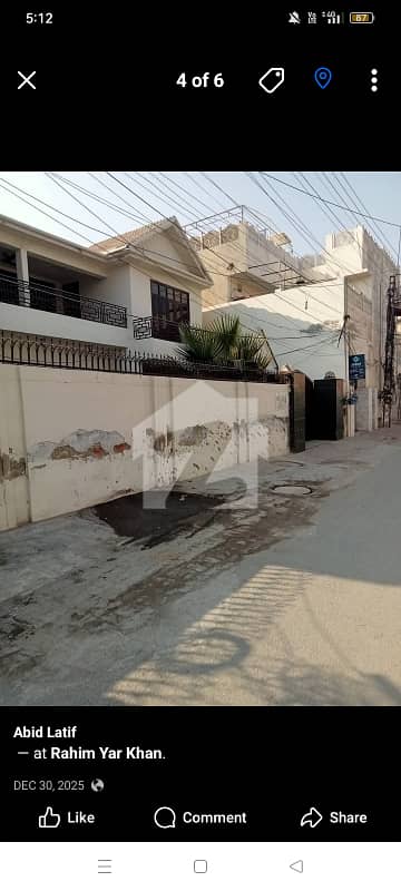 جیل روڈ رحیم یار خان میں 5 کمروں کا 1 کنال مکان 3.75 کروڑ میں برائے فروخت۔