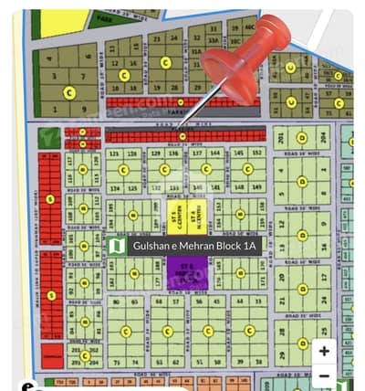 Prime Location 150 Sq. Yards Commercial Plot For Sale Sector 1A Gulshan-E-Mehran Karachi Prime Location 150 Sq. Yards Commercial Plot For Sale Sector 1A Gulshan-E-Mehran Karachi