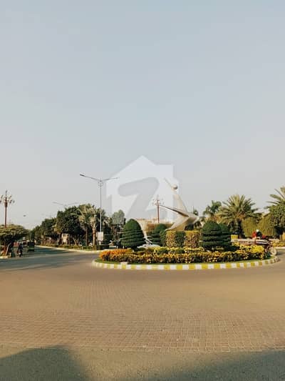 18.15 Marla Plot Facing Park Corner For Sale In Dream Gardens Lahore Ph 2