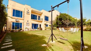 Elegant Designer Furnished House 15 Marla With Extra Land Furnished Lawn/Park