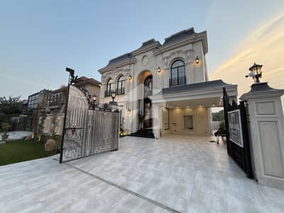 1-Kanal Semi Furnished Spanish Design Luxury Bungalow Design By Faisal Rasul Available for Sale in DHA Phase-6 Near Dolmen Mall.