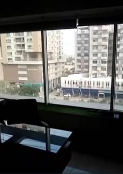 Furnished Office Ready to move option 6 lifts with backup generator reserve parking 24 7 access Main shahrah e faisal