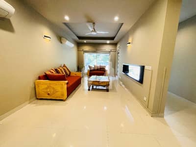F-6 Independent Semi Furnished Ground Portion For Rent.