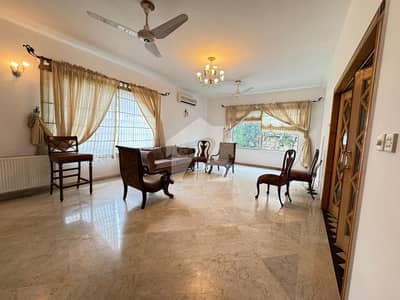 F-6 Semi Furnished House Available For Rent.
