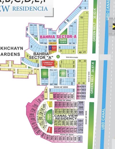 Babar Block 34 Marla Plot For Sale Hot Location Bahria Town Lahore