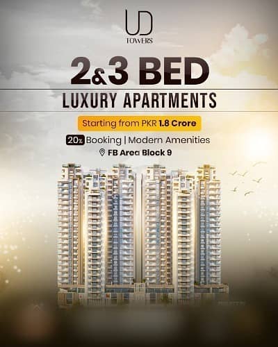 UD Towers Flat For Sale In Karachi