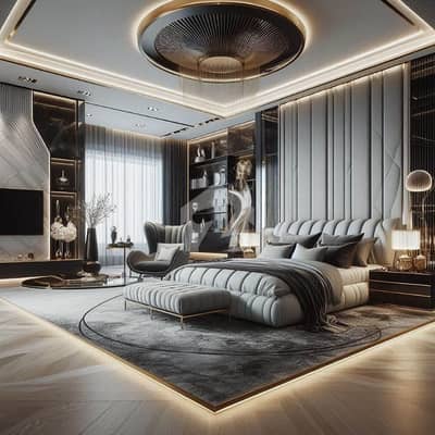 Stylishly designed 1-bed apartment for sale in DHA-I Overseas Block Stylishly designed 1-bed apartment for sale in DHA-I Overseas Block