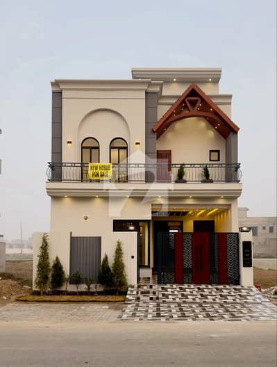 5 Marla BB Block Classic Modern Design House Available For Sale Prime Location Near Tooo Park And Masjid 40ft Wide Road. . .