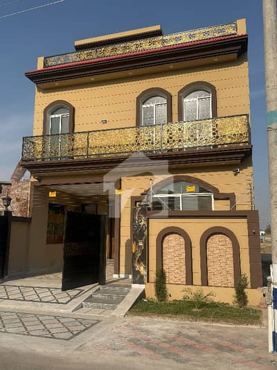 5 Marla House B Block Facing Park House For Sale Spainsh Touch All Facilities Available Here. . .
