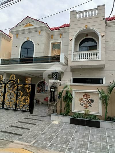 12 Marla Brand New Spanish Double Story Double Heighted House For Sale In Johar Town near to Park - Emporium Mall Canal Road -Mughal Eye Hospital