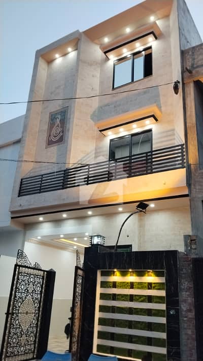 5 Marla Brand New Triple Story House For Sale