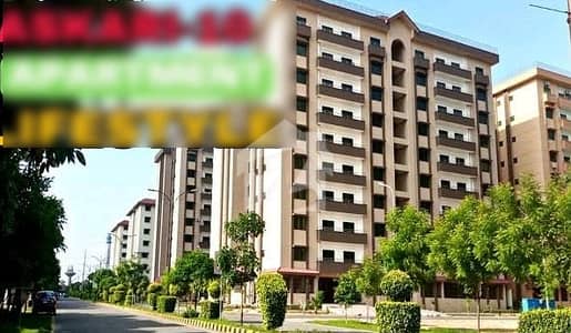 عسکری 10 عسکری,لاہور میں 3 کمروں کا 10 مرلہ فلیٹ 3.4 کروڑ میں برائے فروخت۔