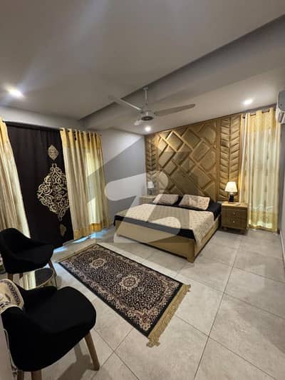 E11 One Master Bedroom Fully Furnished Apartment Available For Rent