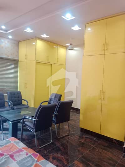 1 bed room portion available a block furnished room