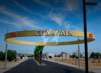 5 Marla Commercial Plot In 1st Row In City Walk Best Location For Investment And For Brandl Rental Income