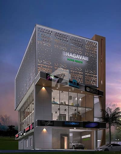 5 Marla Double Storey Plaza Already Rented Out Main Caen One Road